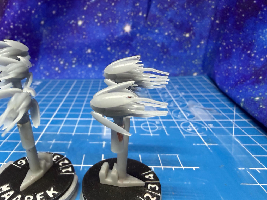 Babylon 5 Vorlon Fighter Squadron (6) for Star Wars Armada scale games