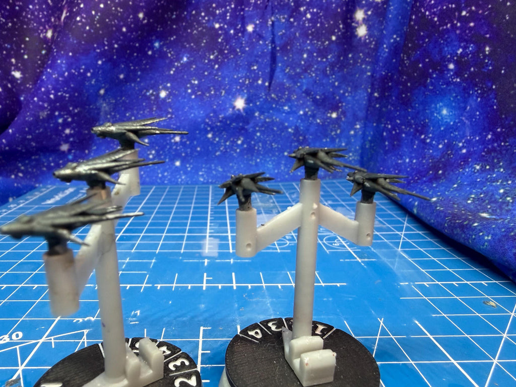 Babylon 5 Shadow Fighter Squadron (6) for Star Wars Armada scale games