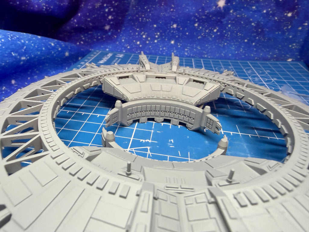 Golan "Scarif" Shield Gate Station for Star Wars Armada scale games 200mm