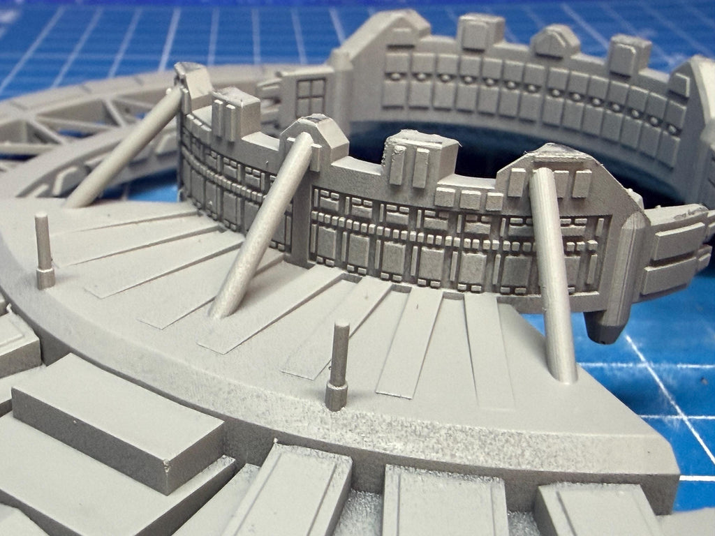 Golan "Scarif" Shield Gate Station for Star Wars Armada scale games 200mm