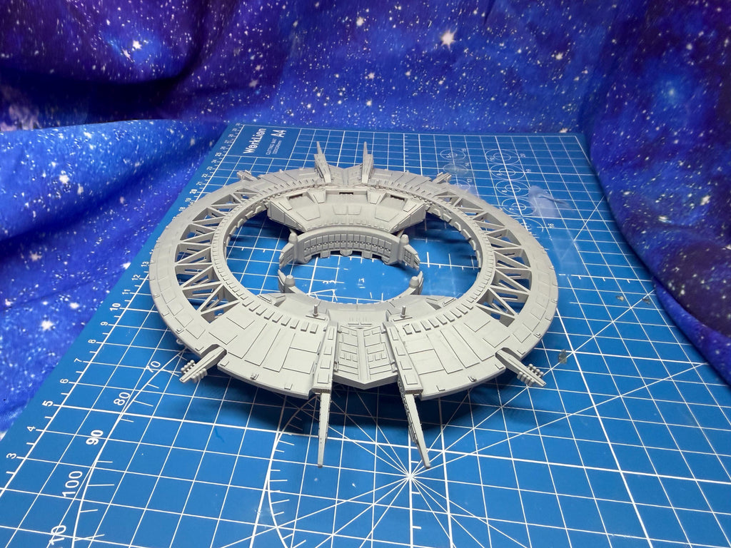 Golan "Scarif" Shield Gate Station for Star Wars Armada scale games 200mm