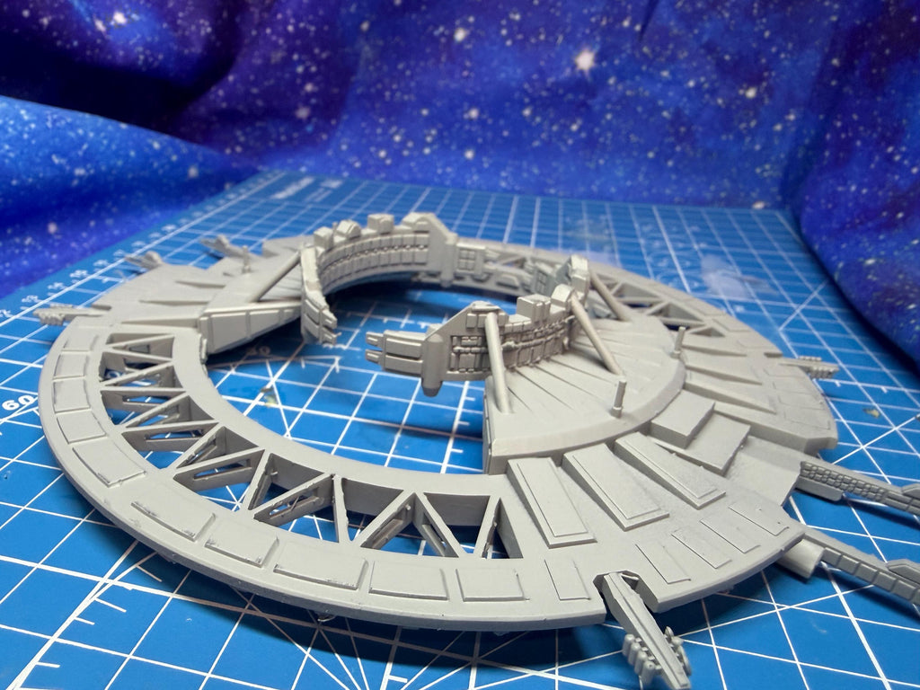 Golan "Scarif" Shield Gate Station for Star Wars Armada scale games 200mm