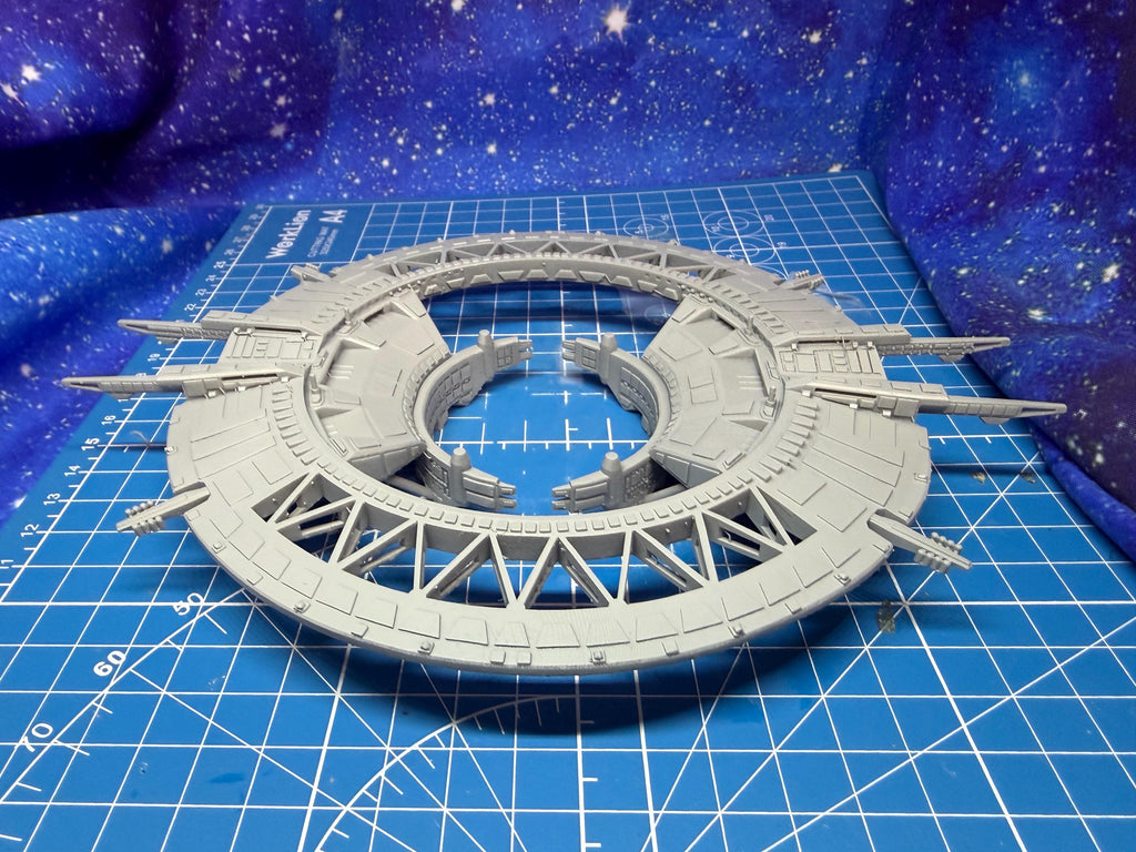 Golan "Scarif" Shield Gate Station for Star Wars Armada scale games 200mm