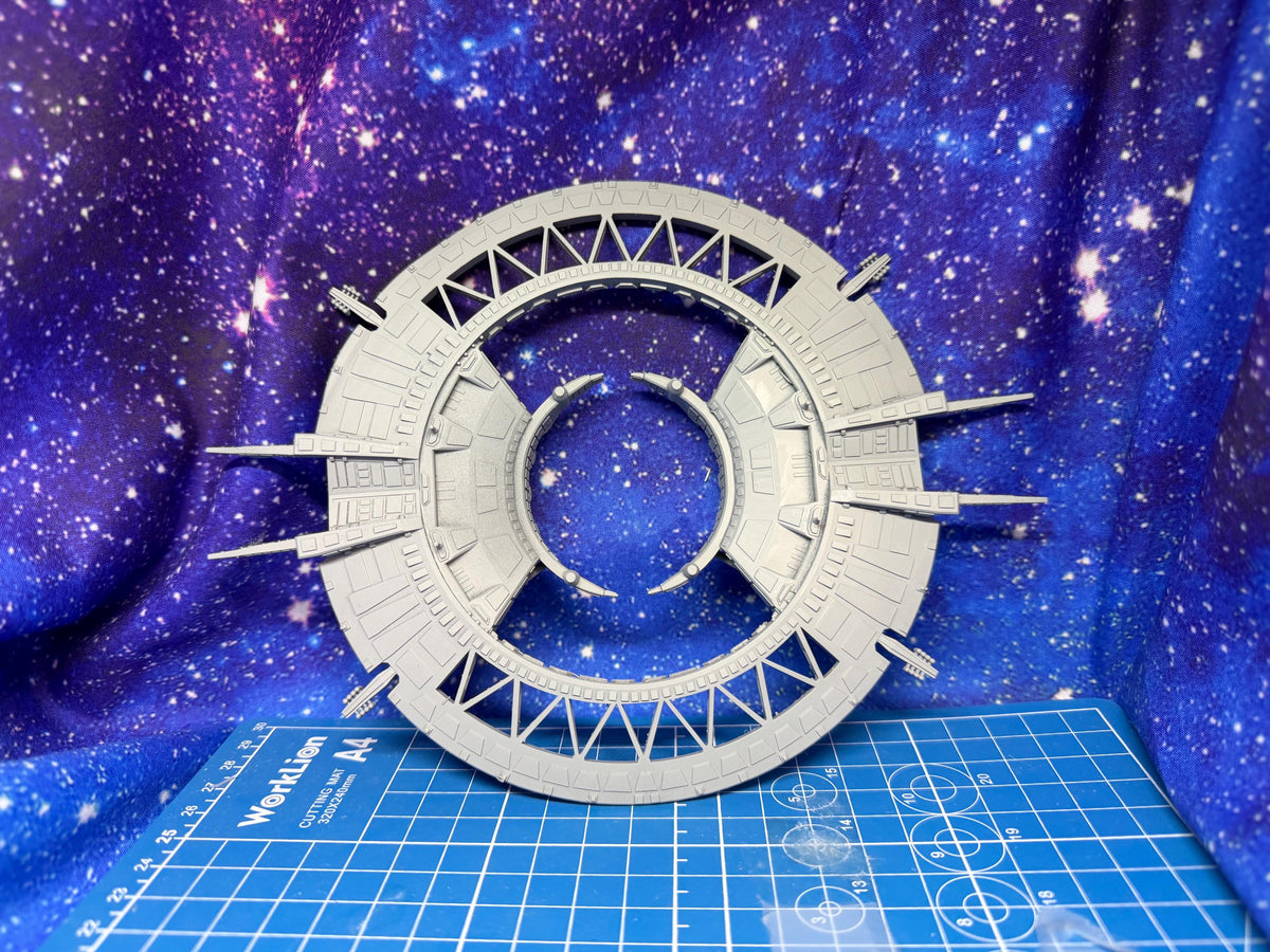 Golan "Scarif" Shield Gate Station for Star Wars Armada scale games 200mm