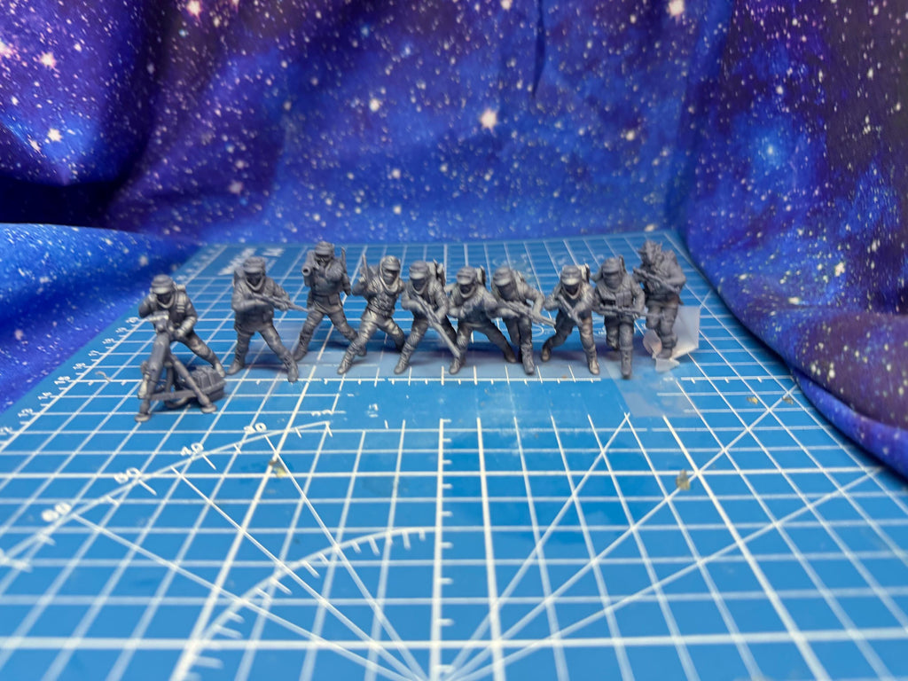 Rebel Alliance Insurgent Cold Weather Troopers: 35mm Miniatures Team (10)Star Wars Legion Proxy