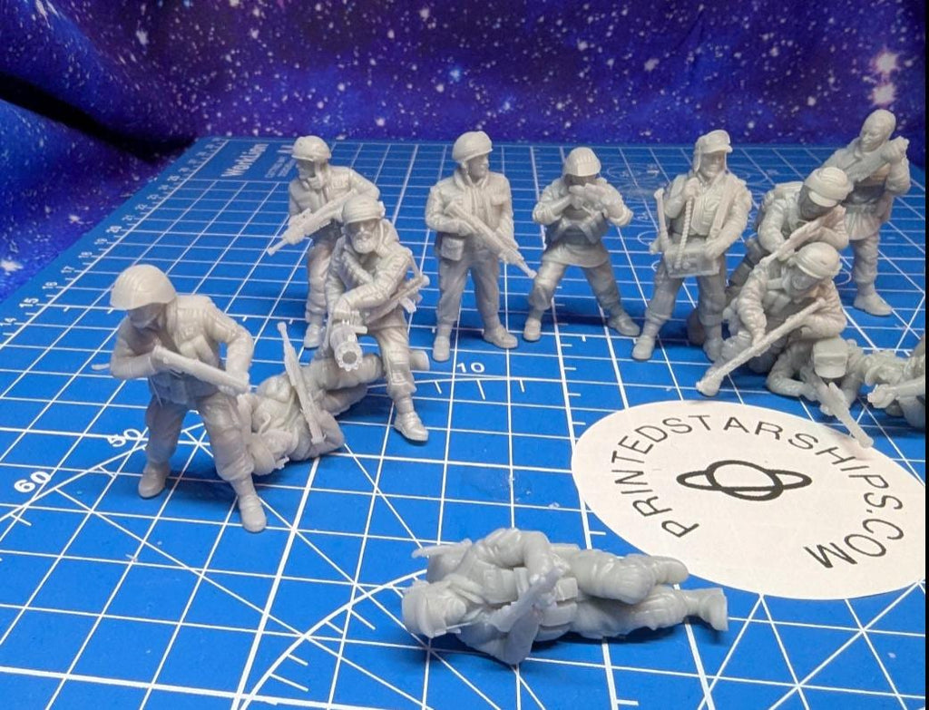 Rebel Alliance Insurgent Covert Raiders Troopers: 35mm Miniatures Team (16)Star Wars Legion Proxy