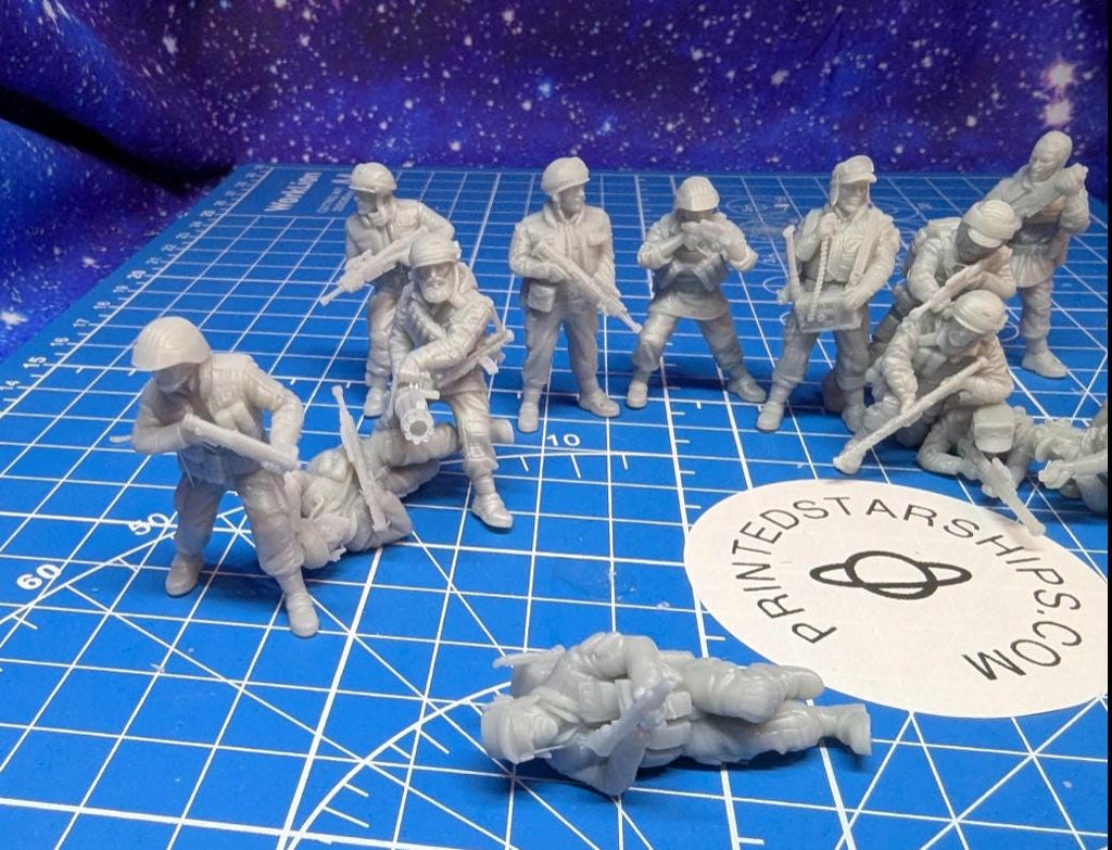 Rebel Alliance Insurgent Covert Raiders Troopers: 35mm Miniatures Team (16)Star Wars Legion Proxy
