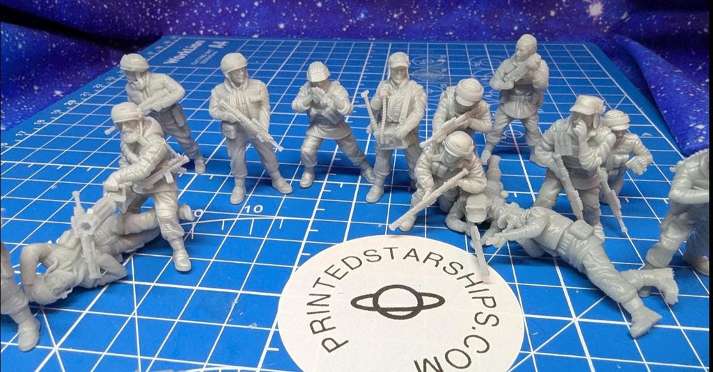 Rebel Alliance Insurgent Covert Raiders Troopers: 35mm Miniatures Team (16)Star Wars Legion Proxy