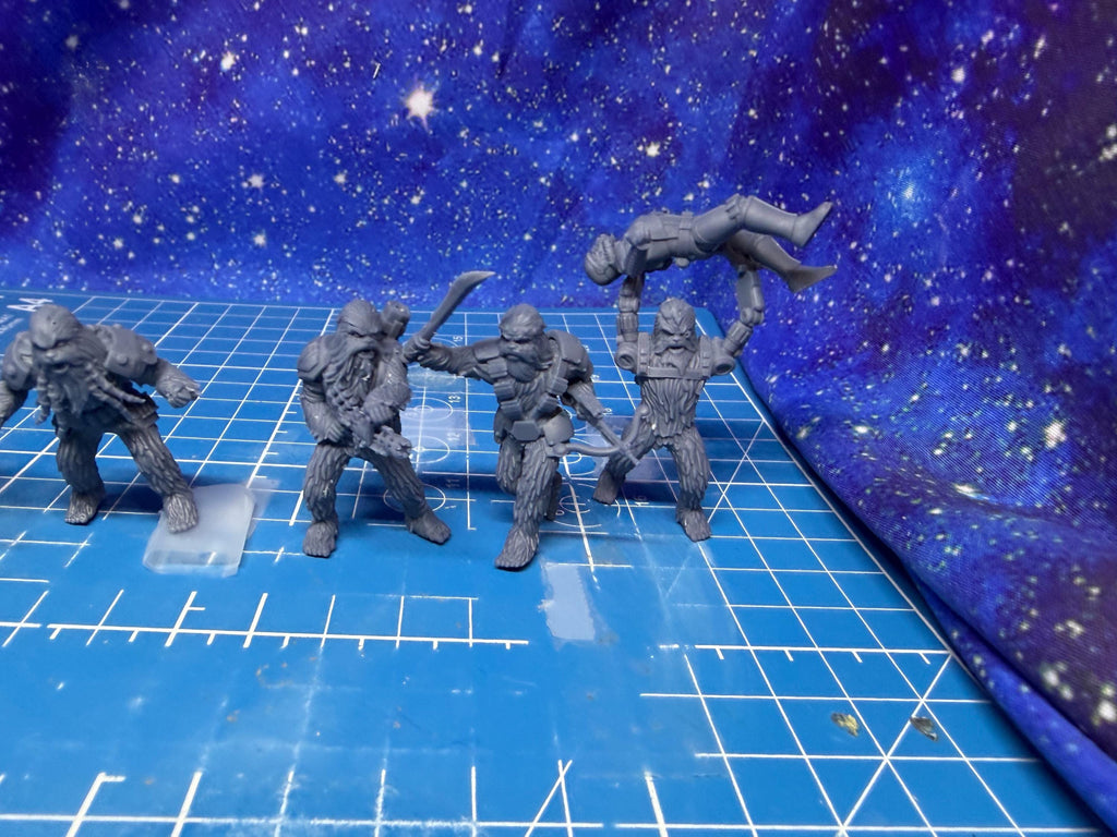 Rebel Alliance Kith-Kin Mercenary Team: 35mm Miniatures (6) Star Wars Legion Proxy