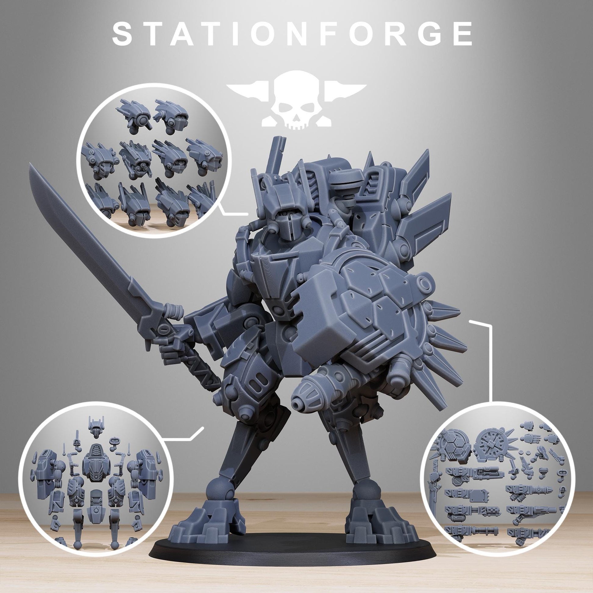 Tarion Elder Mech Mk1 by StationForge 32mm scale 1-Pack