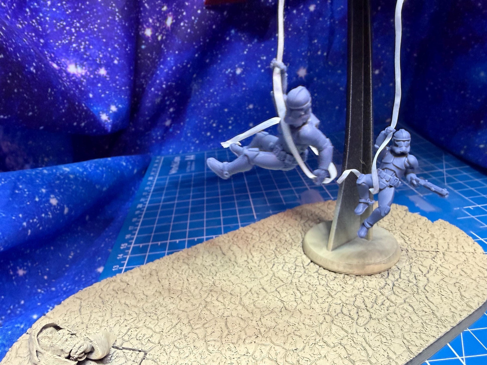 Galactic Republic LAAT Crew add-on (5) for Star Wars Legion proxies, Grimdark Future or miniatures games 35mm