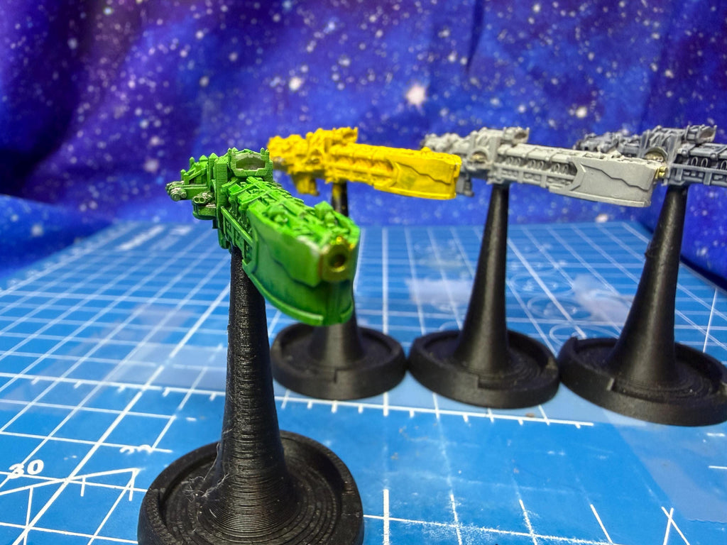 Goth Human Empire Sol Pattern Frigate pack (4) for Onepagerules Warfleets