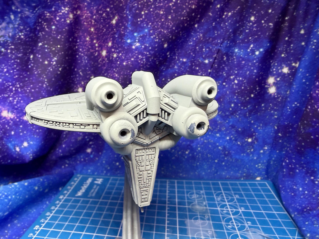 Old Republic Inexpungeable Tactical Command Cruiser for Star wars armada scale games 112mm