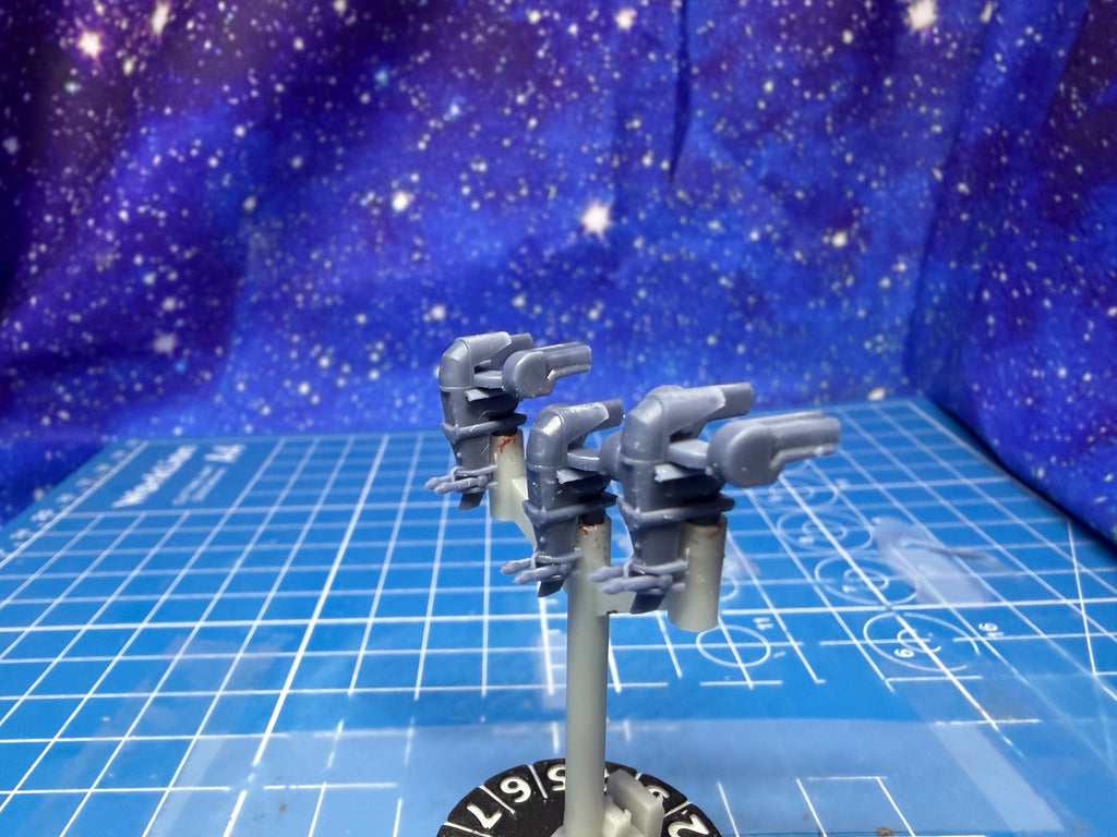 Old Republic Chela-class Bomber squadron (6) Star Wars Armada Scale games 18mm