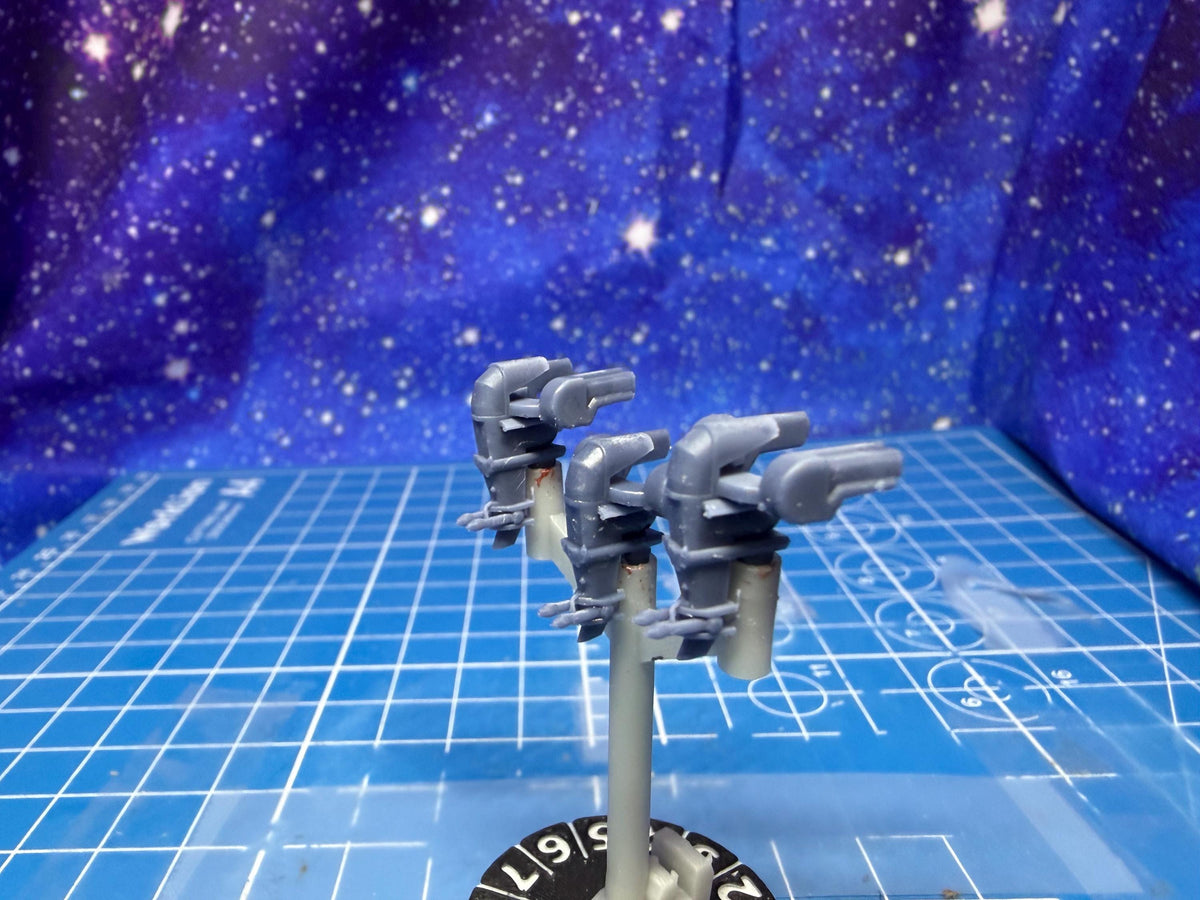 Old Republic Chela-class Bomber squadron (6) Star Wars Armada Scale games 18mm