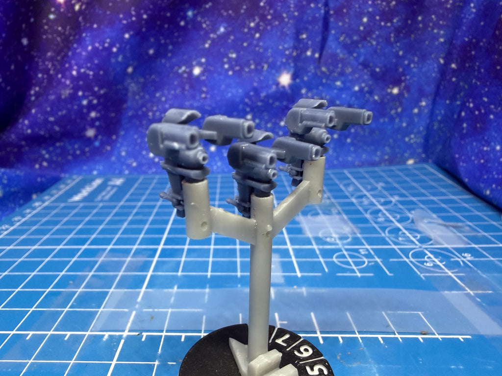 Old Republic Chela-class Bomber squadron (6) Star Wars Armada Scale games 18mm