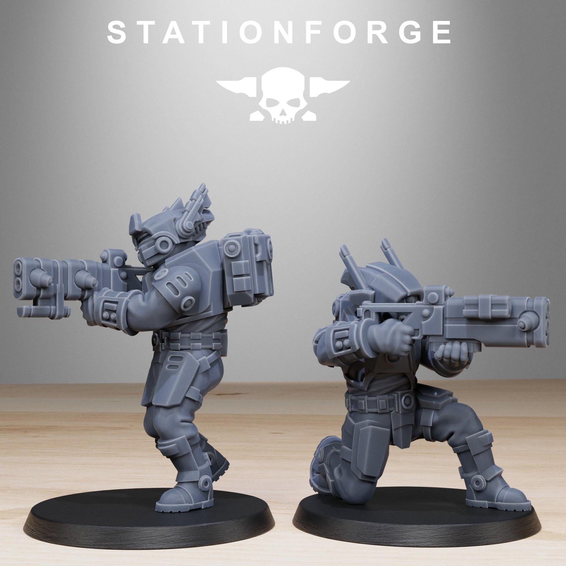 Tarion Assault Squad pack from StationForge 32mm scale (10 Pack)