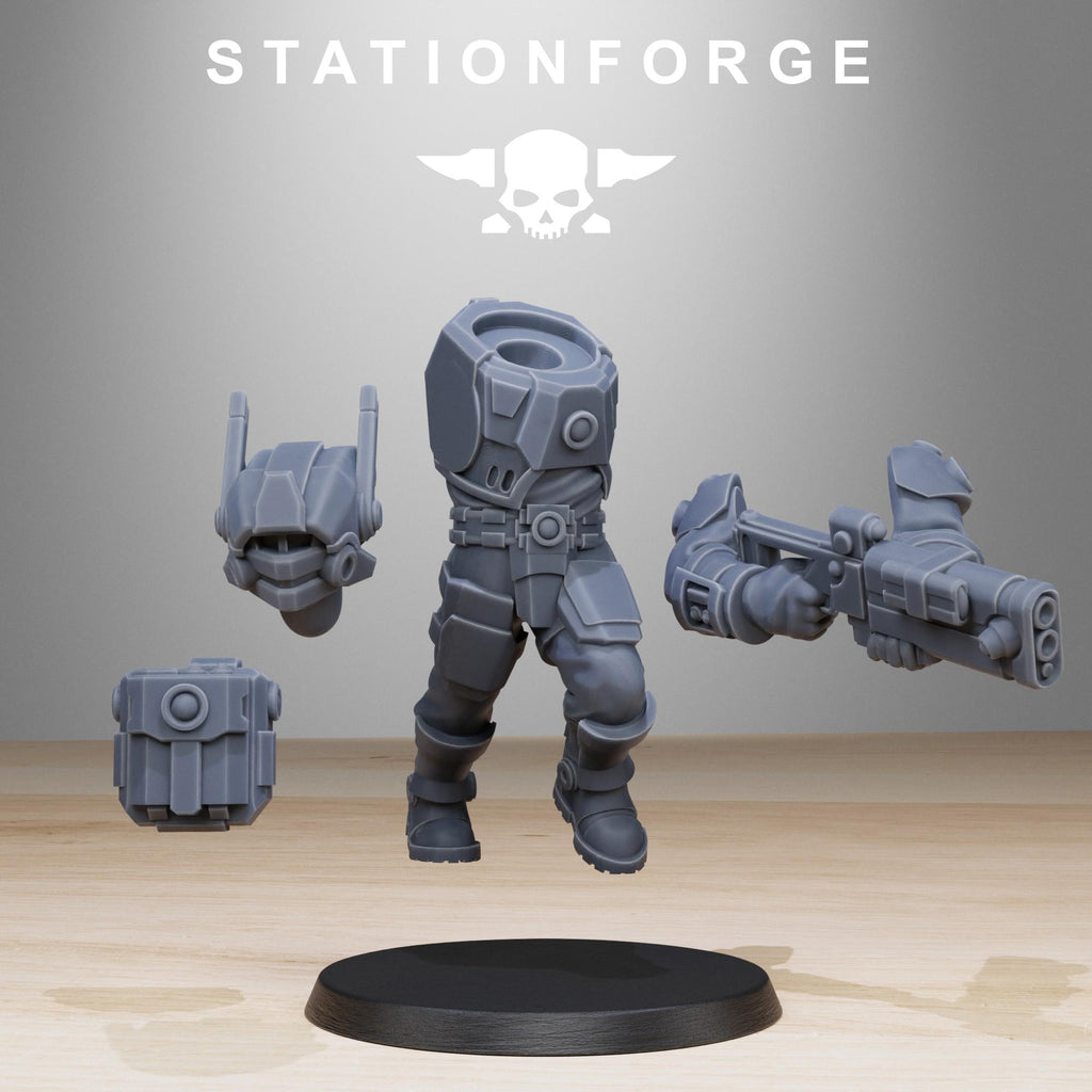 Tarion Assault Squad pack from StationForge 32mm scale (10 Pack)