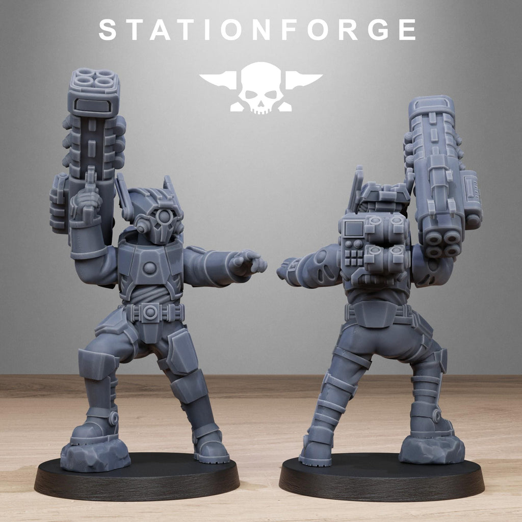 Tarion Heavy Infantry Squad pack from StationForge 32mm scale (10 Pack)