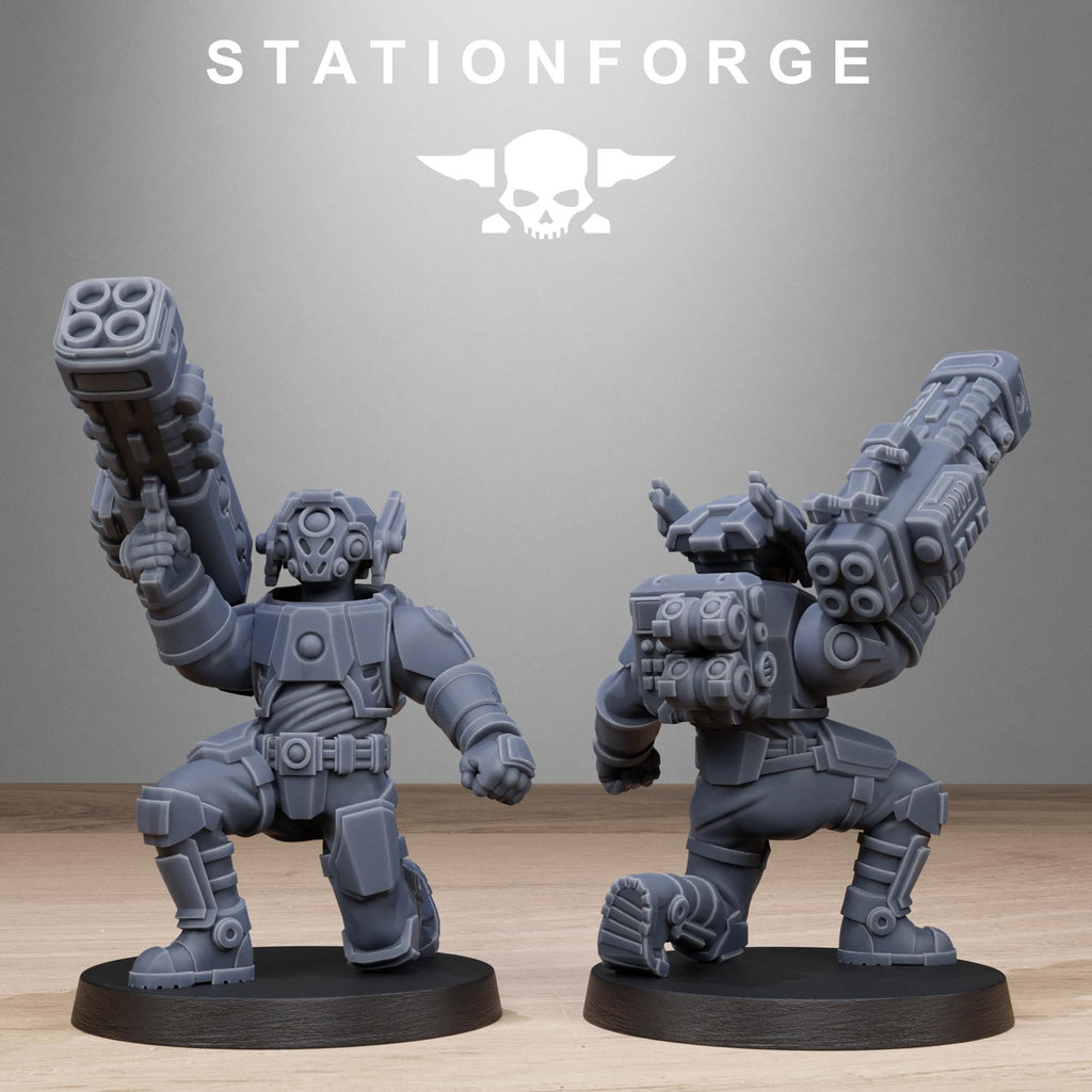 Tarion Heavy Infantry Squad pack from StationForge 32mm scale (10 Pack)