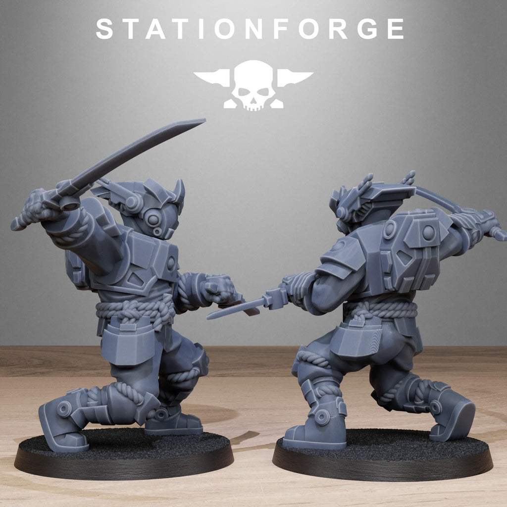 Tarion Melee Infantry Squad pack from StationForge 32mm scale (10 Pack)