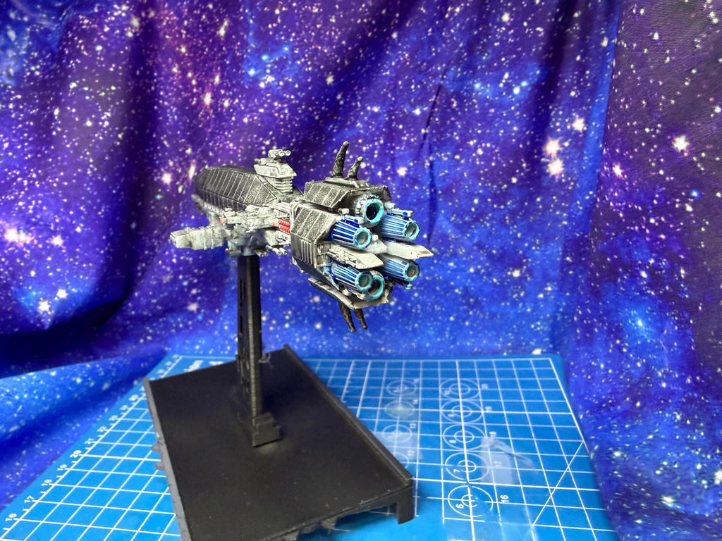 Earthforce Warlock-X Nemesis Destroyer scaled for Star Wars Armada scale games 187mm