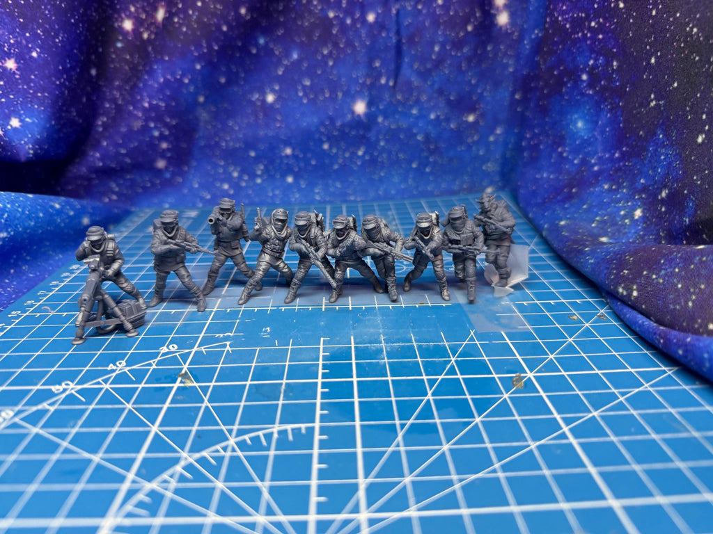 Rebel Alliance Insurgent Cold Weather Troopers: 35mm Miniatures Team (10)Star Wars Legion Proxy