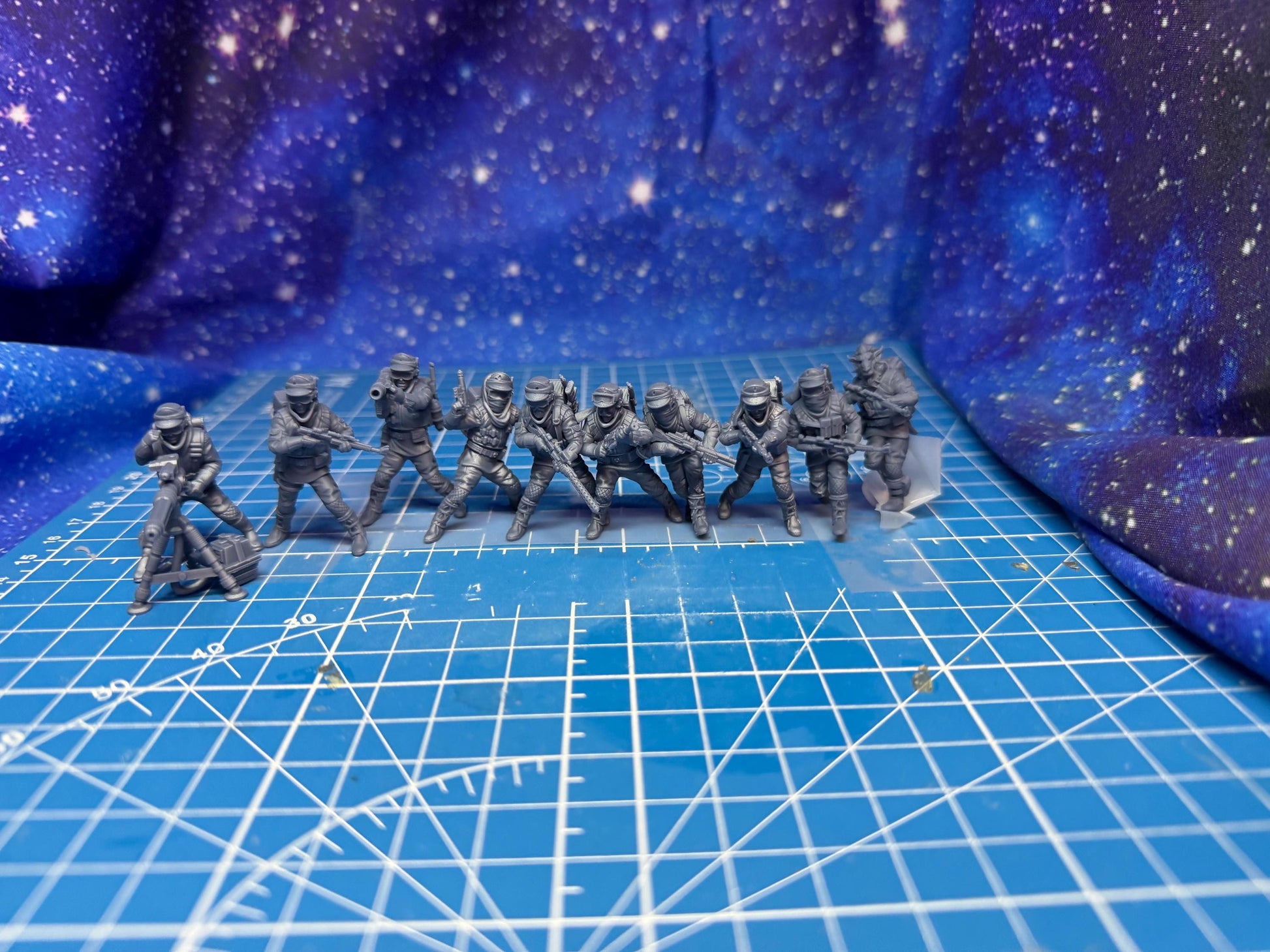 Rebel Alliance Insurgent Cold Weather Troopers: 35mm Miniatures Team (10)Star Wars Legion Proxy