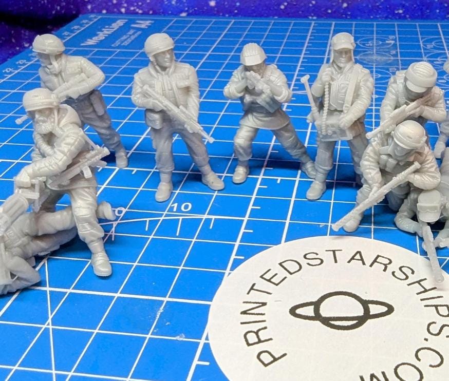 Rebel Alliance Insurgent Covert Raiders Troopers: 35mm Miniatures Team (16)Star Wars Legion Proxy