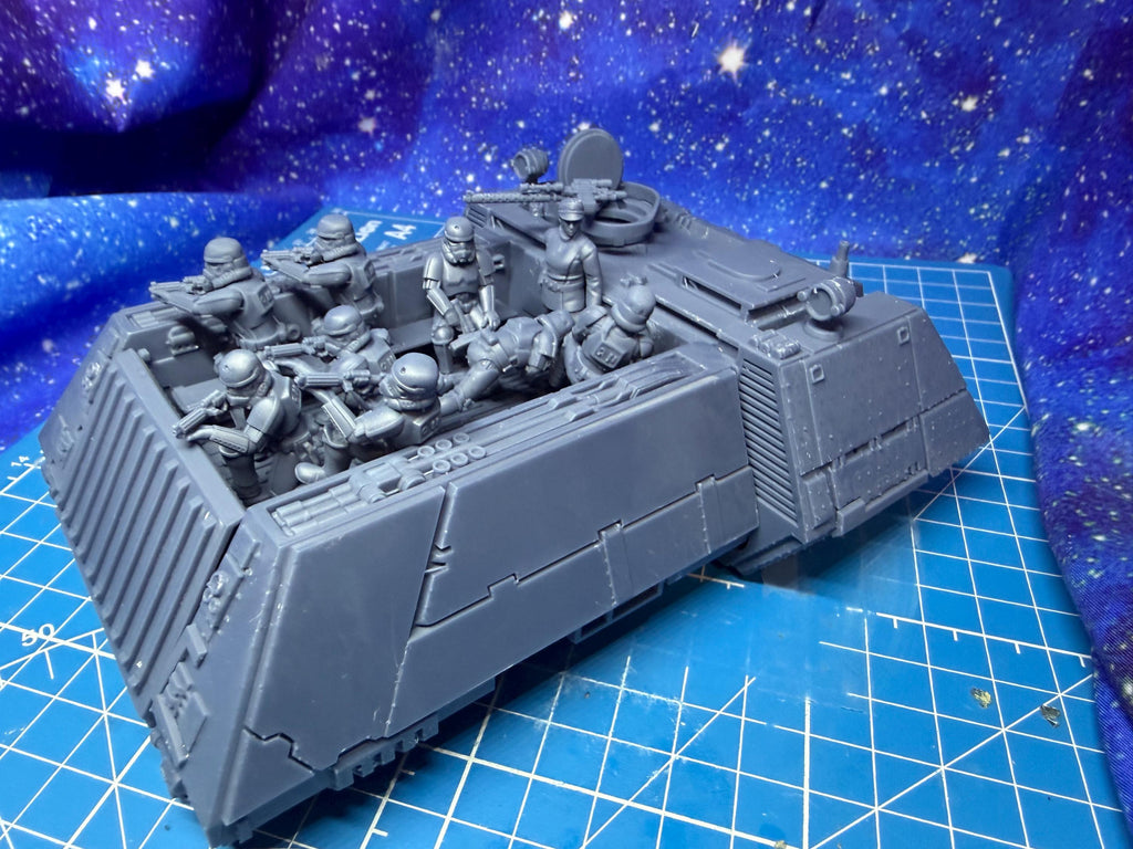 Imperial Authority Ground Transport Kit: 35mm Scale Star Wars Legion Proxy