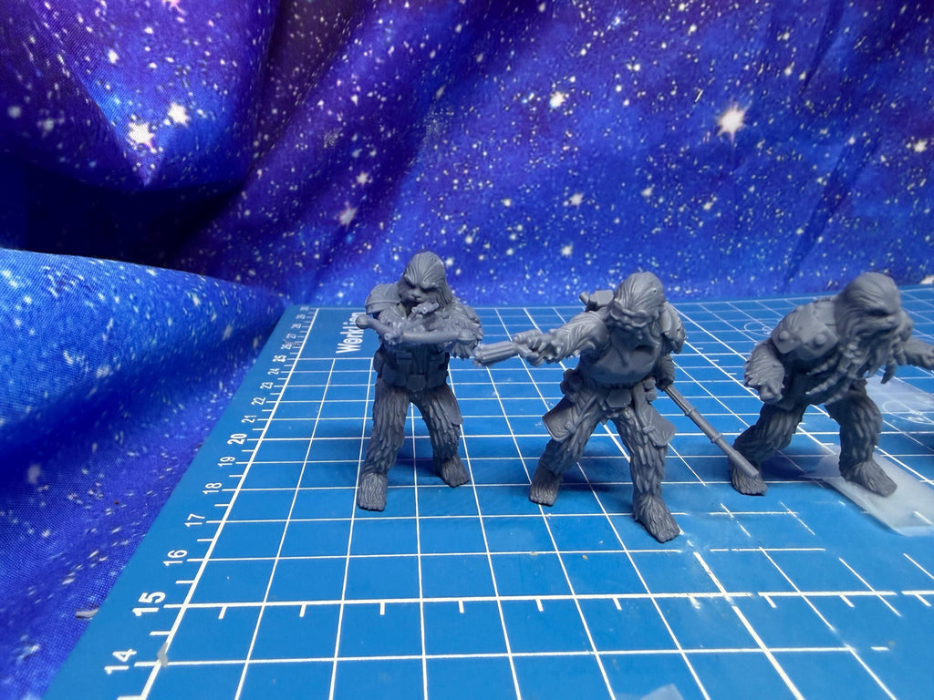 Rebel Alliance Kith-Kin Mercenary Team: 35mm Miniatures (6) Star Wars Legion Proxy