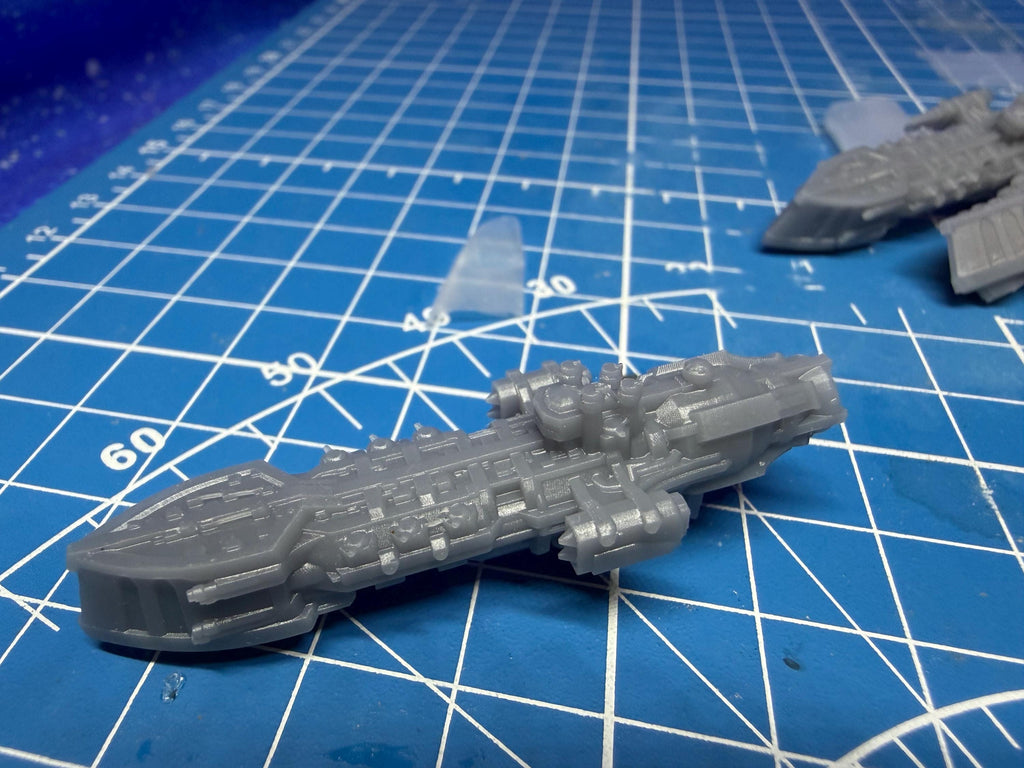 Goth Traitor Sol Pattern Frigate pack (4) for Onepagerules Warfleets