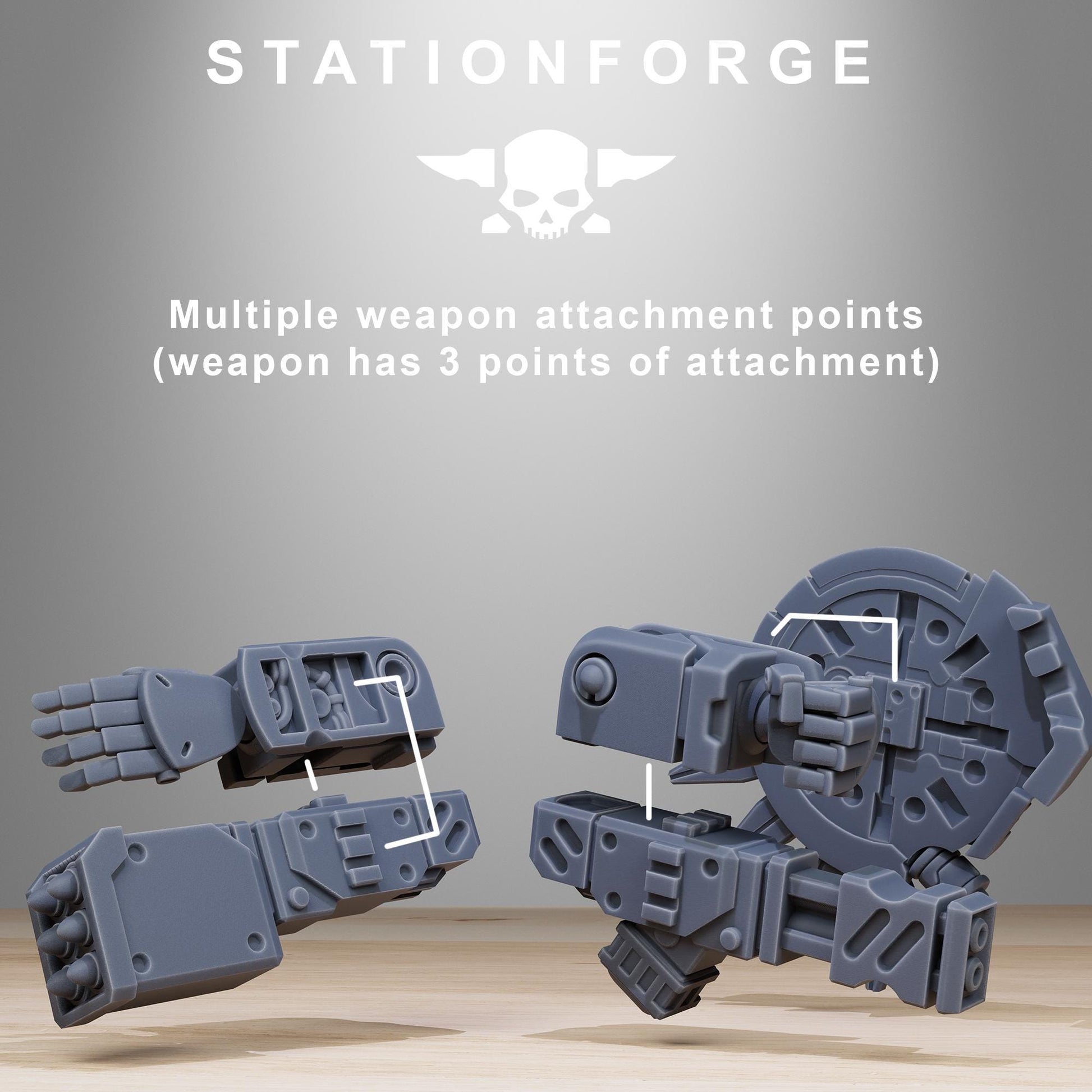 Tarion Elder Mech Mk1 by StationForge 32mm scale 1-Pack