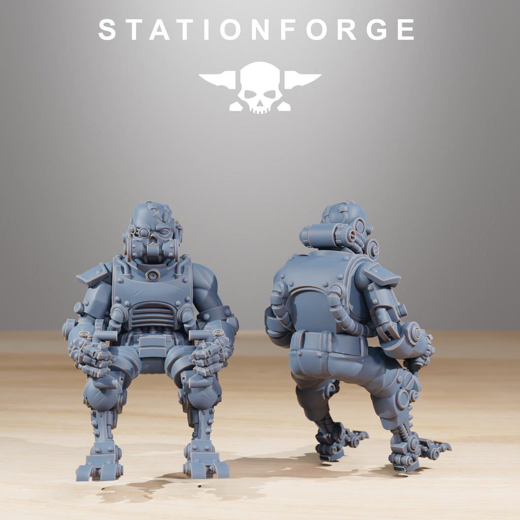 Scavenger Walker kit from StationForge 28mm scale Grimdark Future wargames