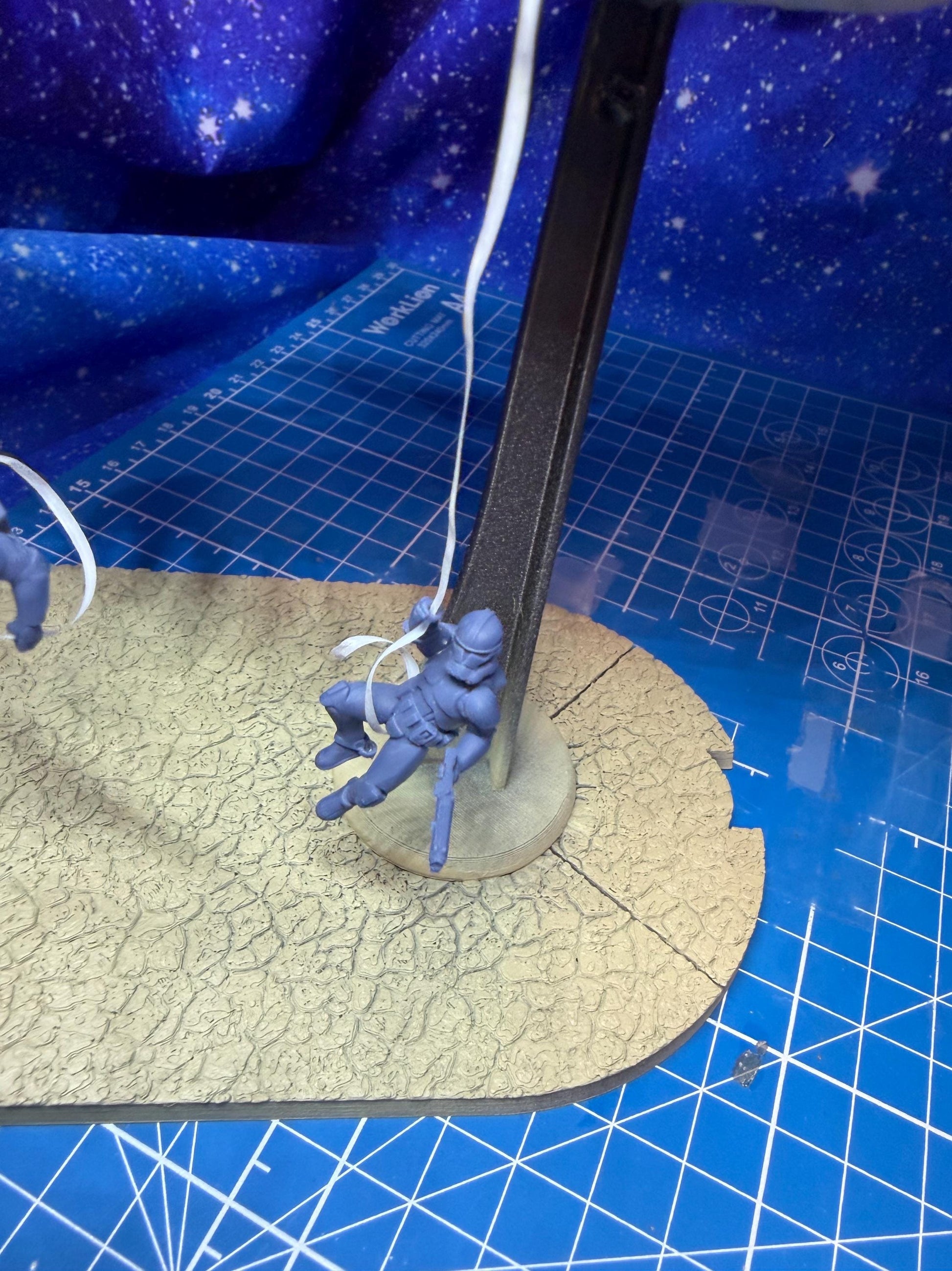 Galactic Republic LAAT Crew add-on (5) for Star Wars Legion proxies, Grimdark Future or miniatures games 35mm