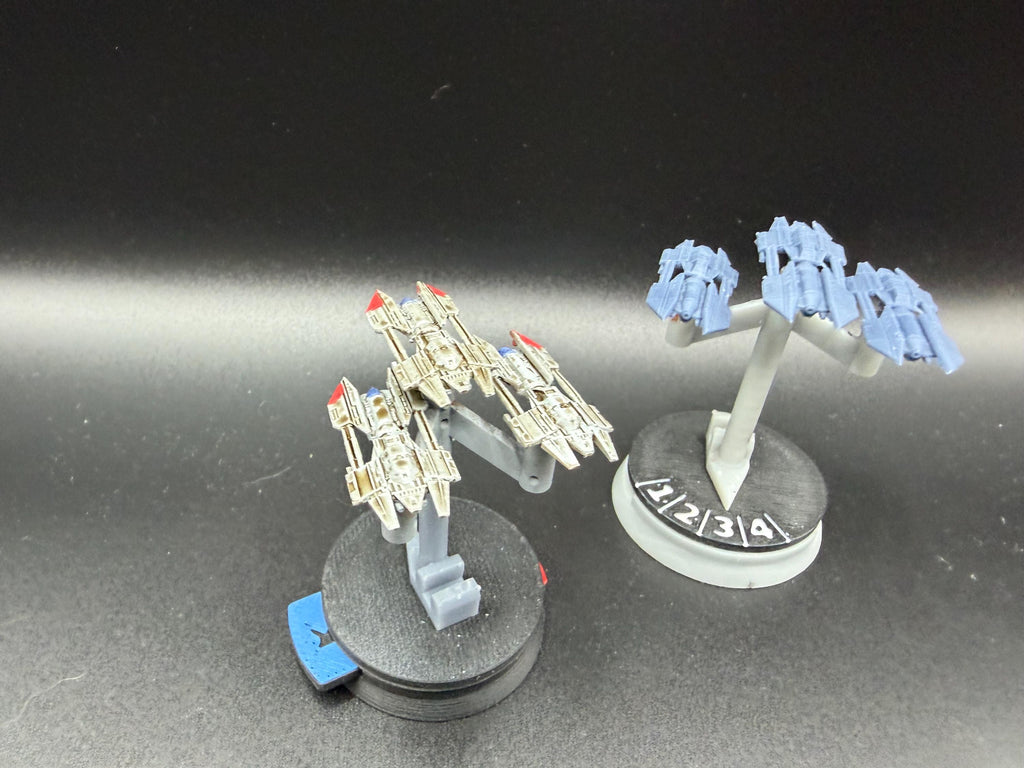 Scum Pirate Rihkxyrk heavy Fighter Starfighter Squadron(6 fighters) for Star wars armada