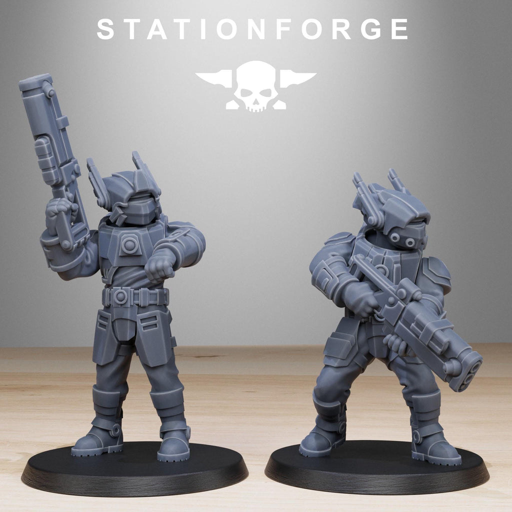 Tarion Assault Squad pack from StationForge 32mm scale (10 Pack)