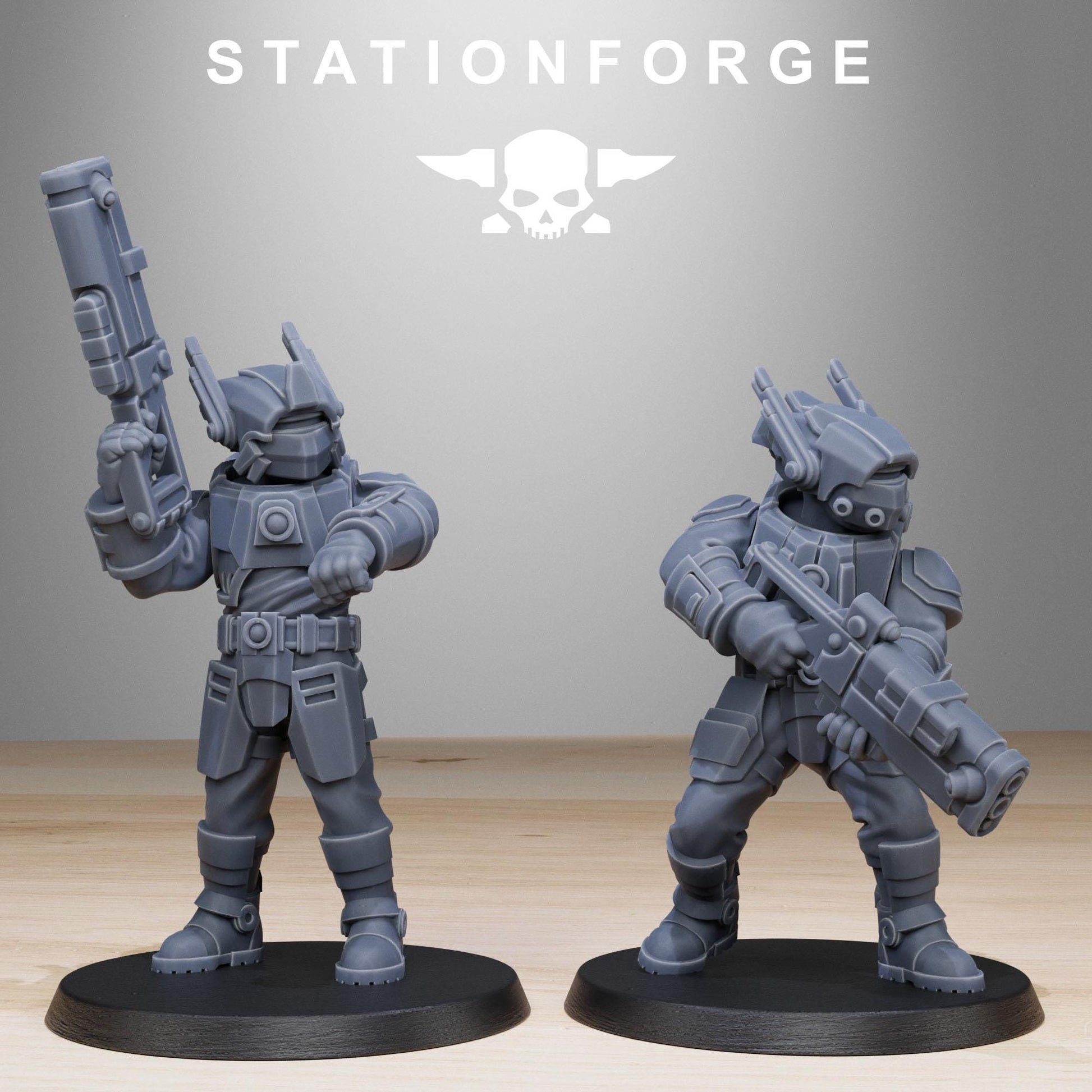 Tarion Assault Squad pack from StationForge 32mm scale (10 Pack)