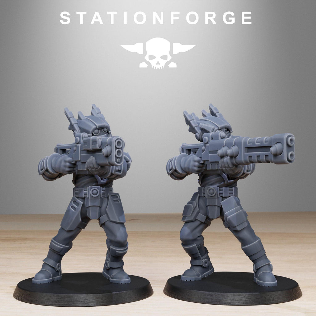 Tarion Assault Squad pack from StationForge 32mm scale (10 Pack)