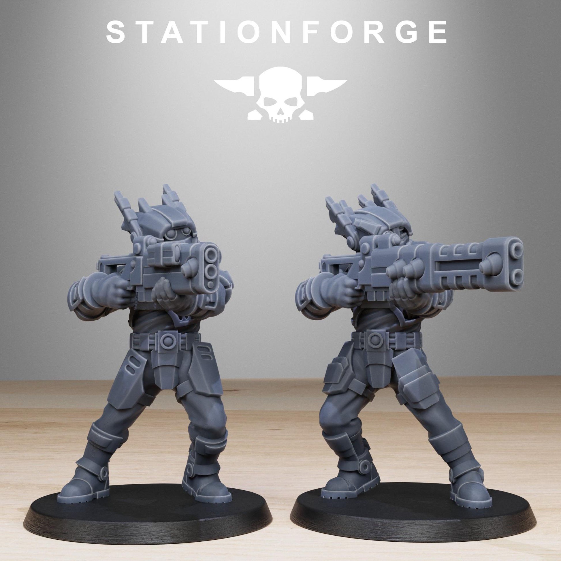 Tarion Assault Squad pack from StationForge 32mm scale (10 Pack)