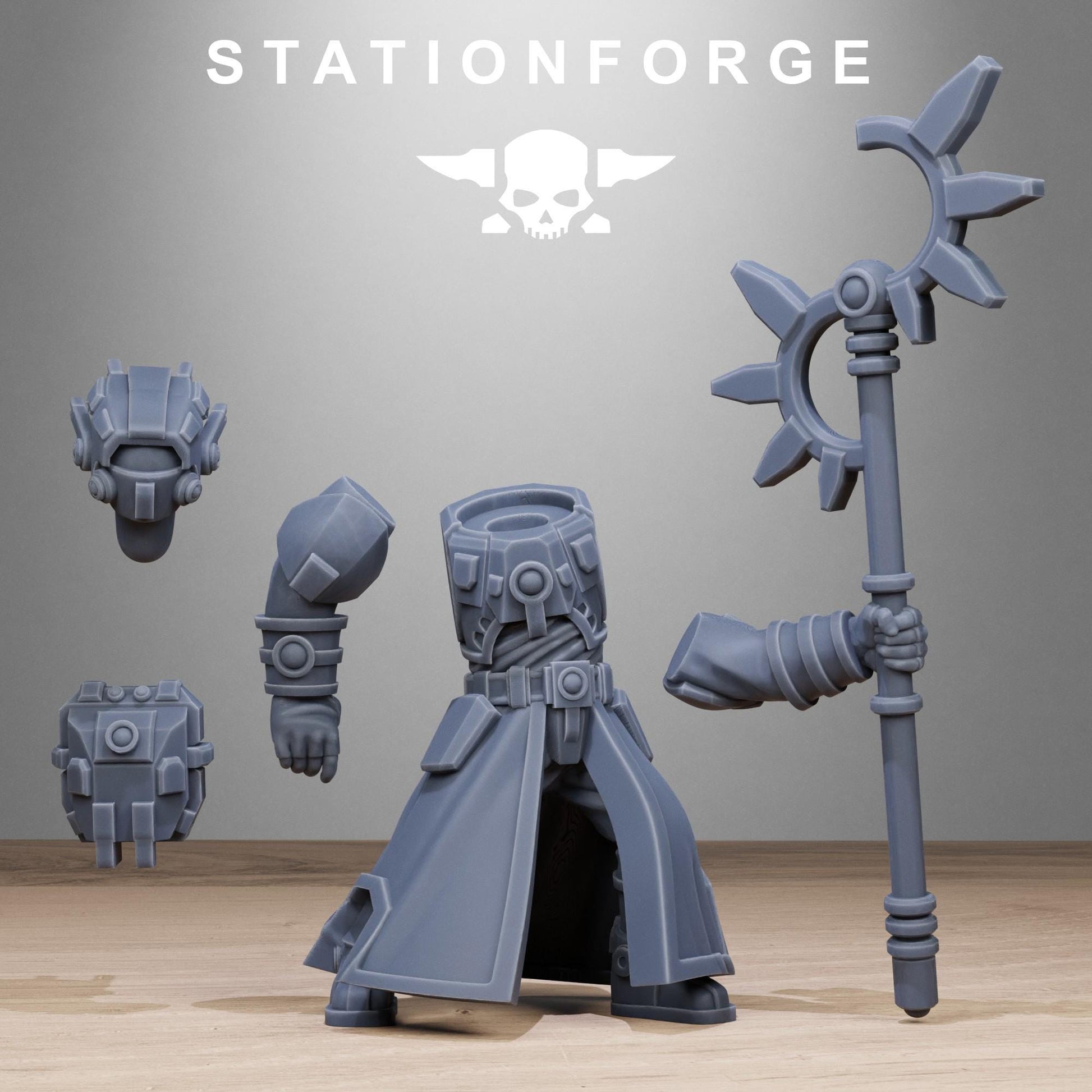 Tarion Priest Squad pack from StationForge 32mm scale (10 Pack)