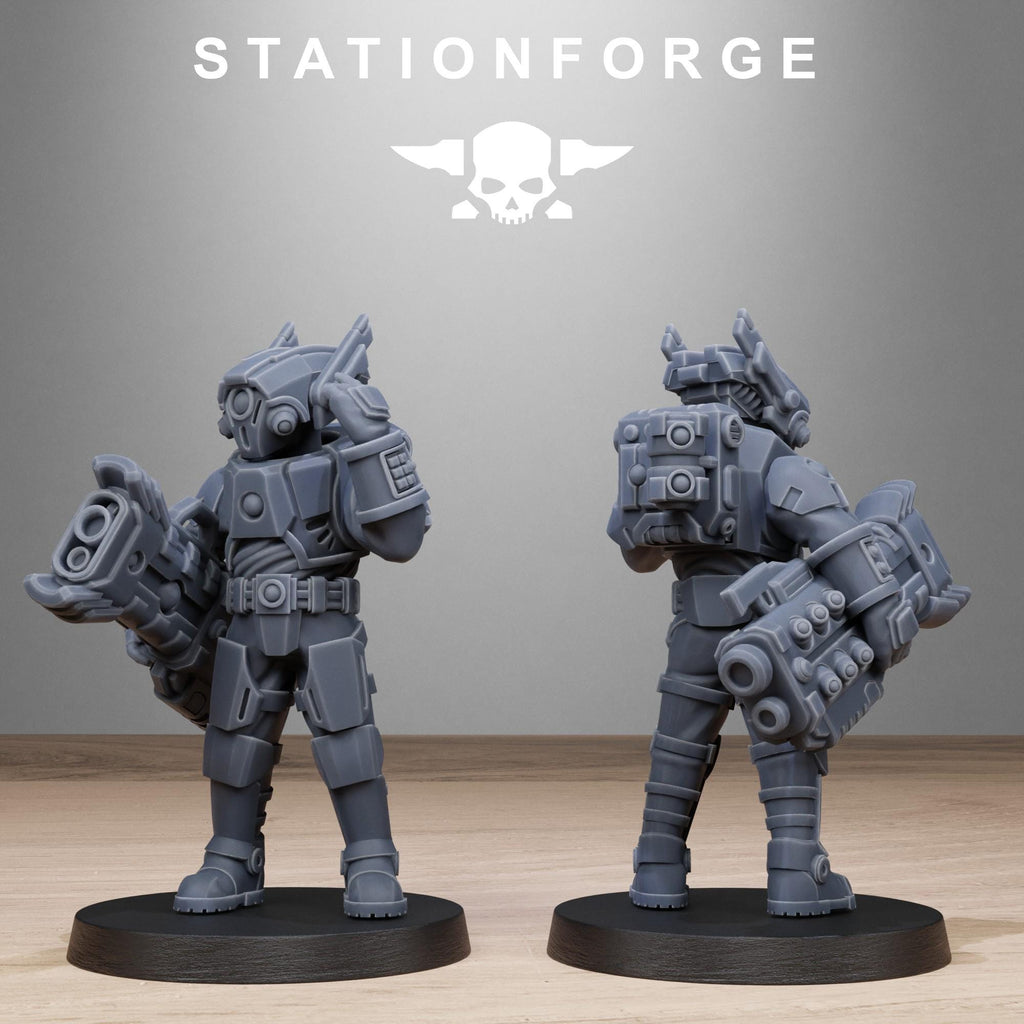 Tarion Heavy Infantry Squad pack from StationForge 32mm scale (10 Pack)