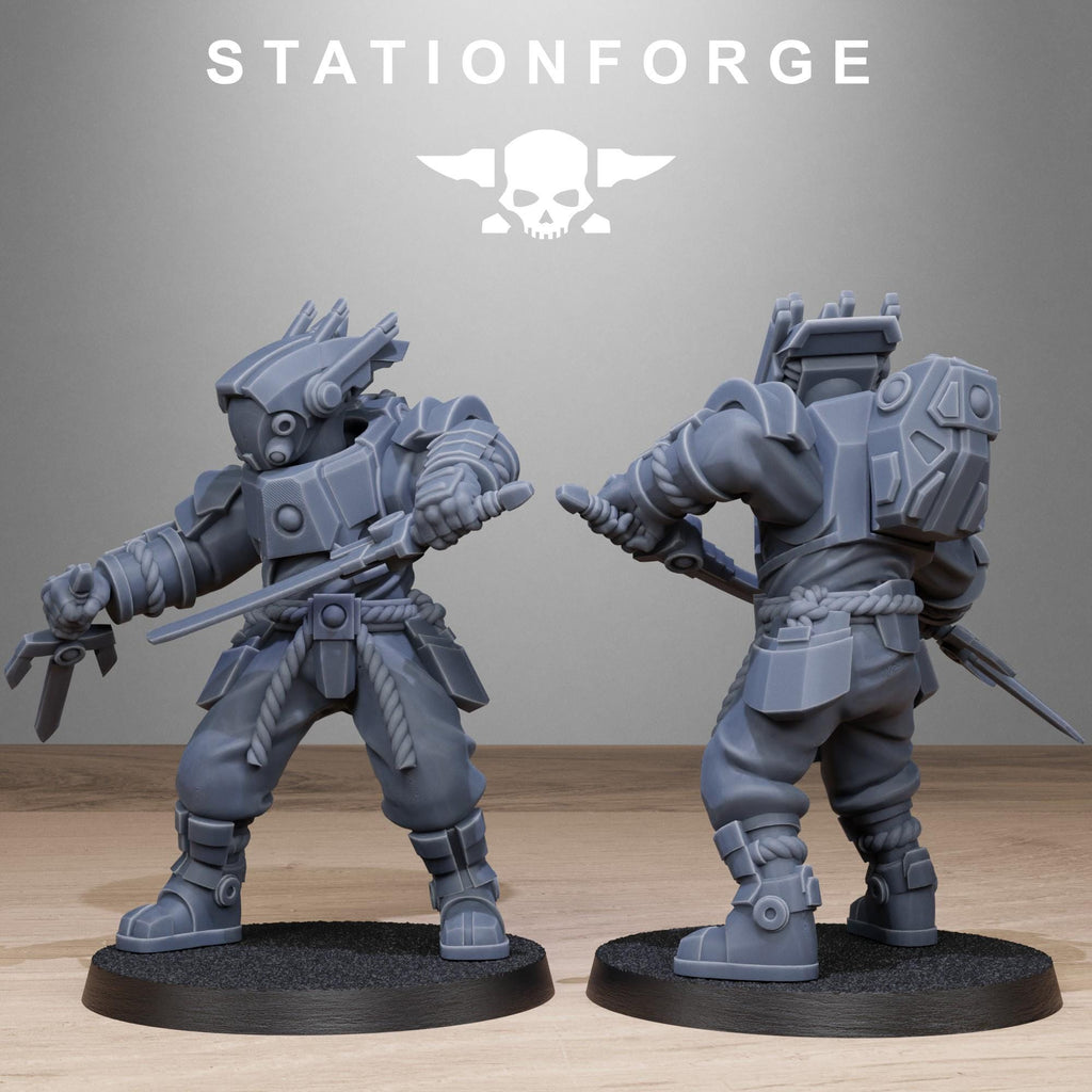 Tarion Melee Infantry Squad pack from StationForge 32mm scale (10 Pack)