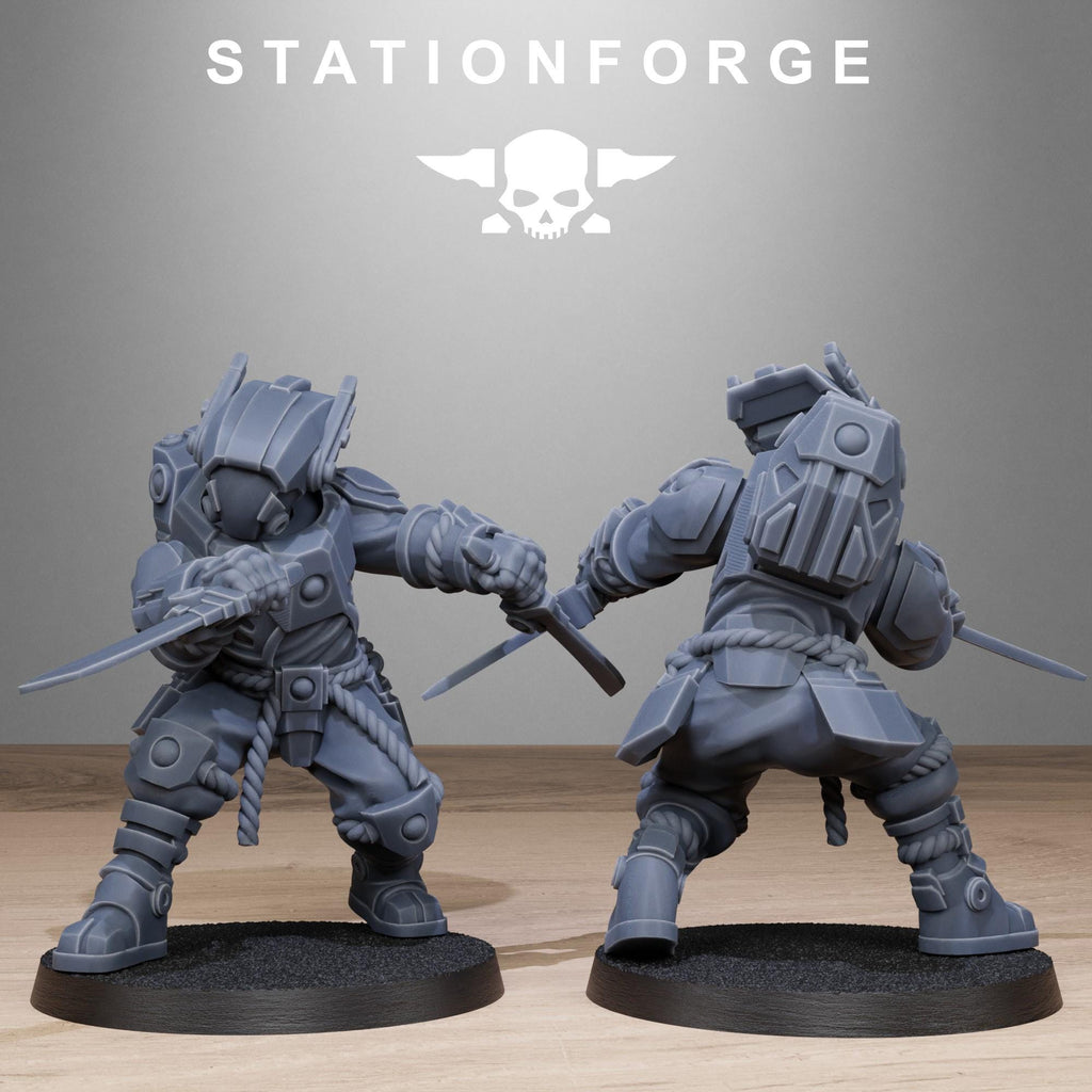 Tarion Melee Infantry Squad pack from StationForge 32mm scale (10 Pack)