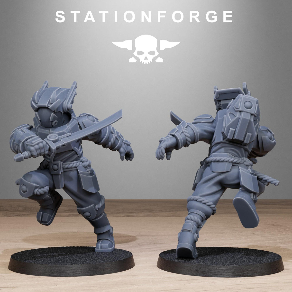 Tarion Melee Infantry Squad pack from StationForge 32mm scale (10 Pack)