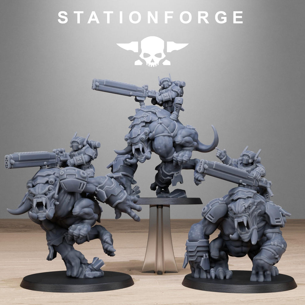 Tarion Beast Squad pack from StationForge 32mm scale (3 Pack)