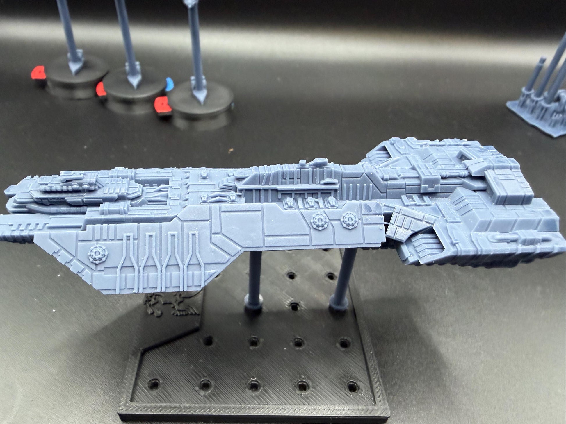 Halo Fleet Battles Proxy UNSC Phoenix class Colony Ship Upgrade set for epic scale space games