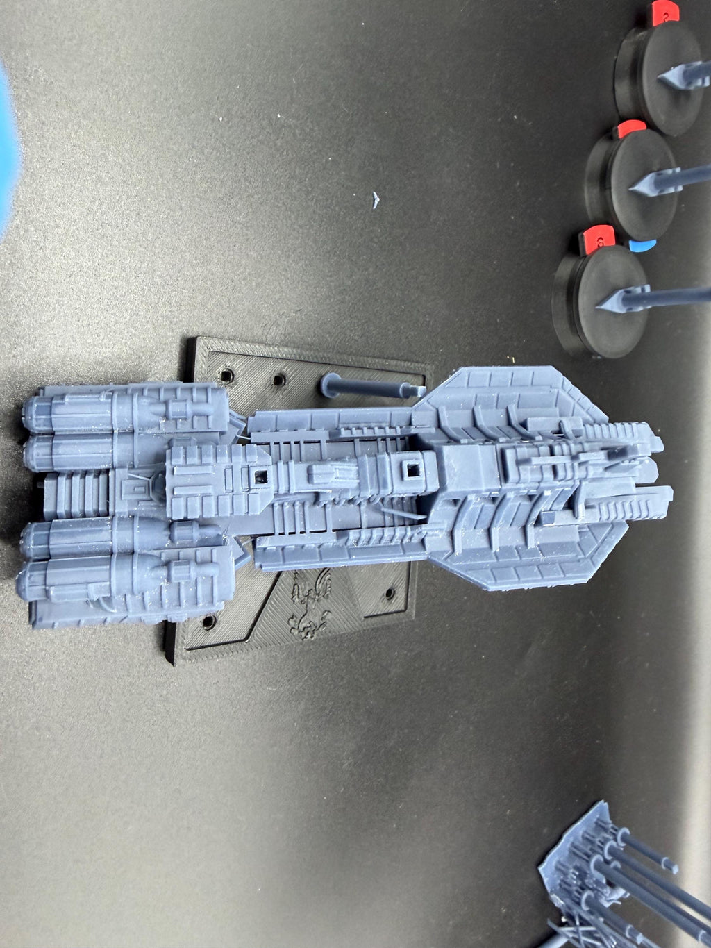 Halo Fleet Battles Proxy UNSC Phoenix class Colony Ship Upgrade set for epic scale space games