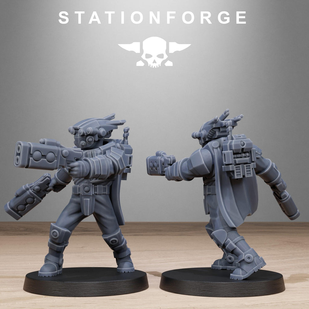Tarion Pistoleers Infantry Squad pack from StationForge 32mm scale (10 Pack)