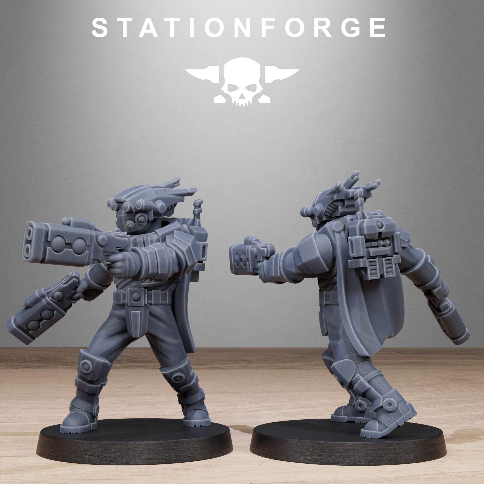 Tarion Pistoleers Infantry Squad pack from StationForge 32mm scale (10 Pack)